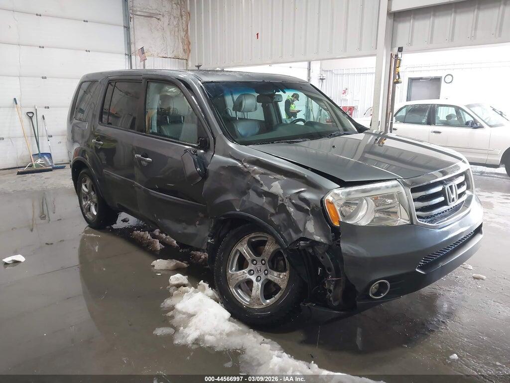 5FNYF4H69CB039578 2012 HONDA PILOT photo no. 1