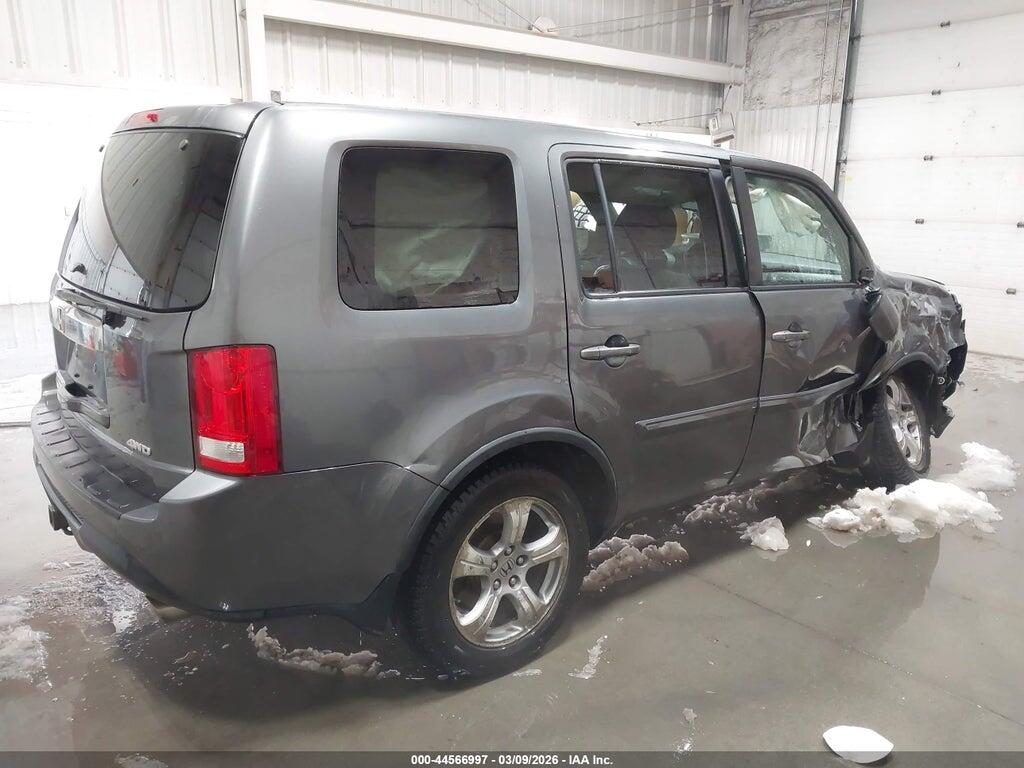 5FNYF4H69CB039578 2012 HONDA PILOT photo no. 4