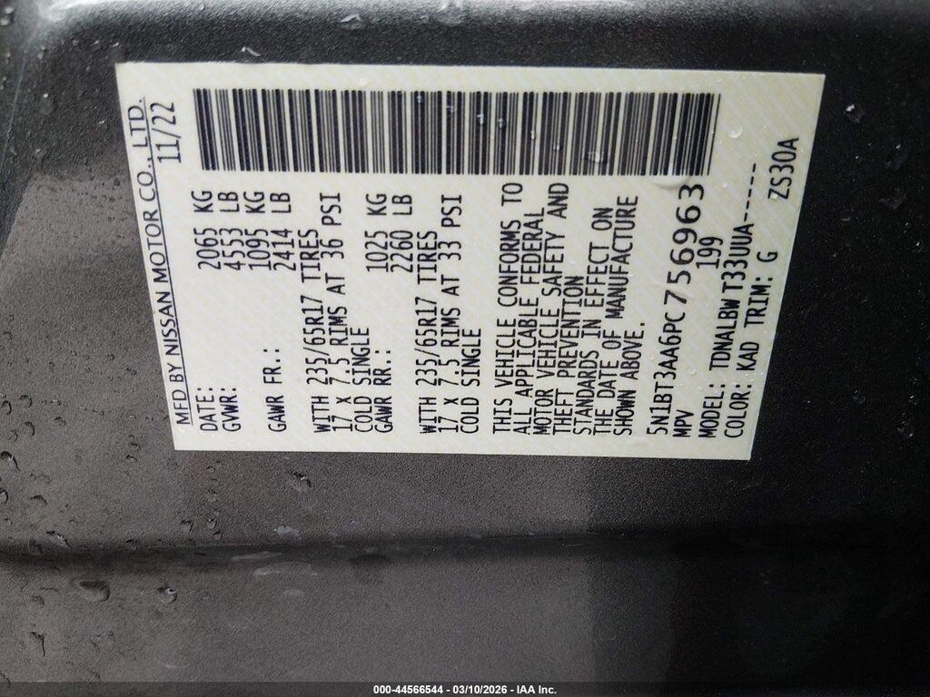 5N1BT3AA6PC756963 2023 NISSAN ROGUE photo no. 9