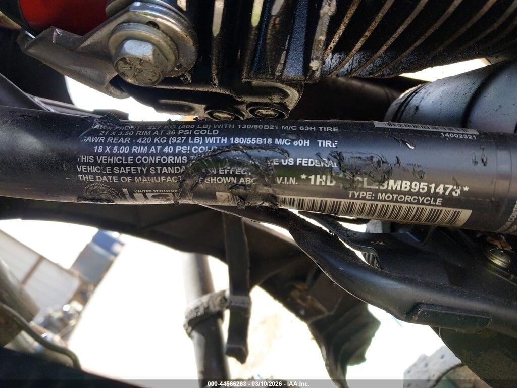 1HD1TCL23MB951473 2021 HARLEY-DAVIDSON FLTRXSE photo no. 10