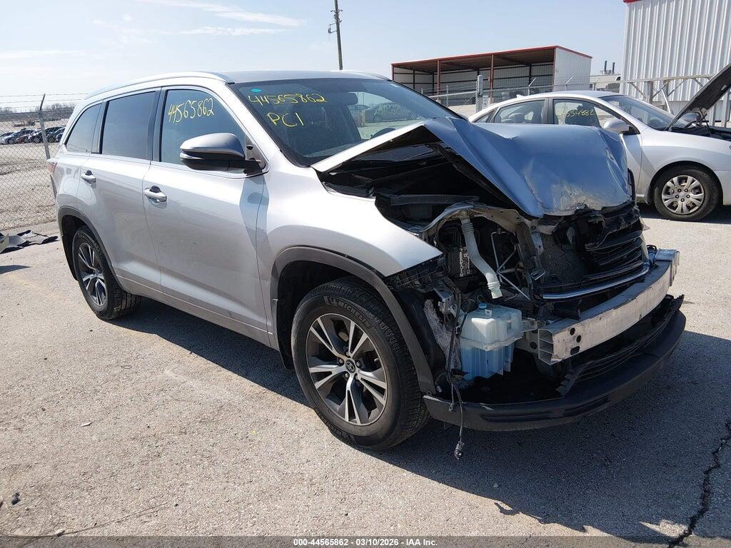 5TDJKRFH4GS318968 2016 TOYOTA HIGHLANDER photo no. 1
