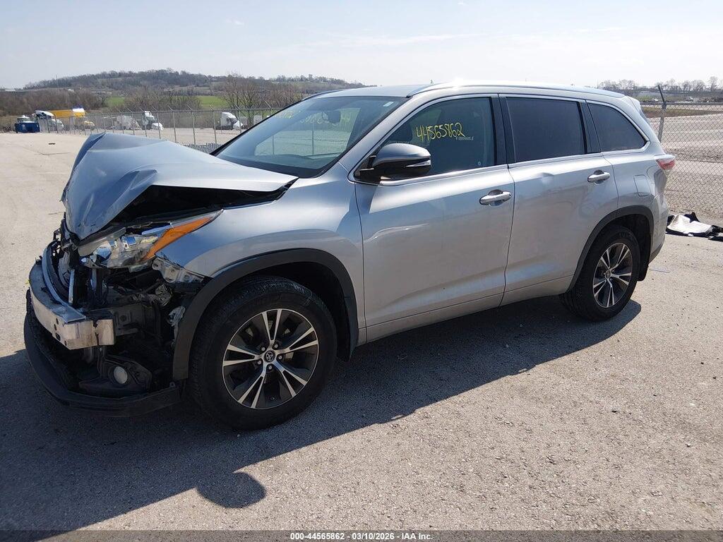5TDJKRFH4GS318968 2016 TOYOTA HIGHLANDER photo no. 2