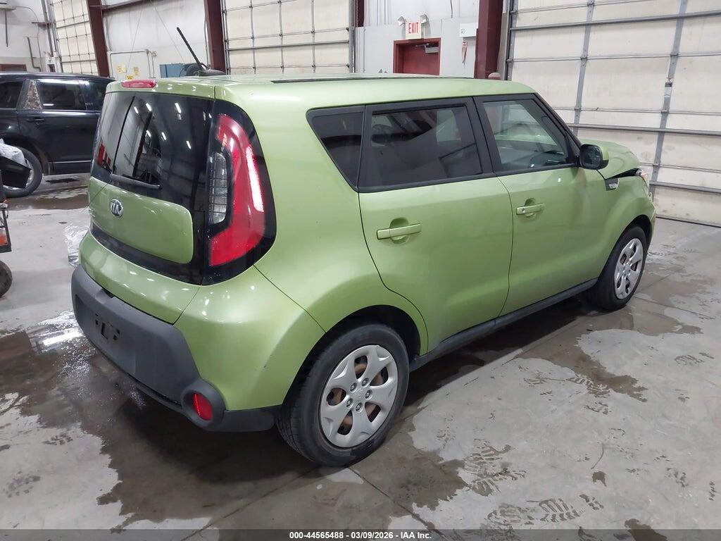 KNDJN2A26E7722458 2014 KIA SOUL photo no. 4