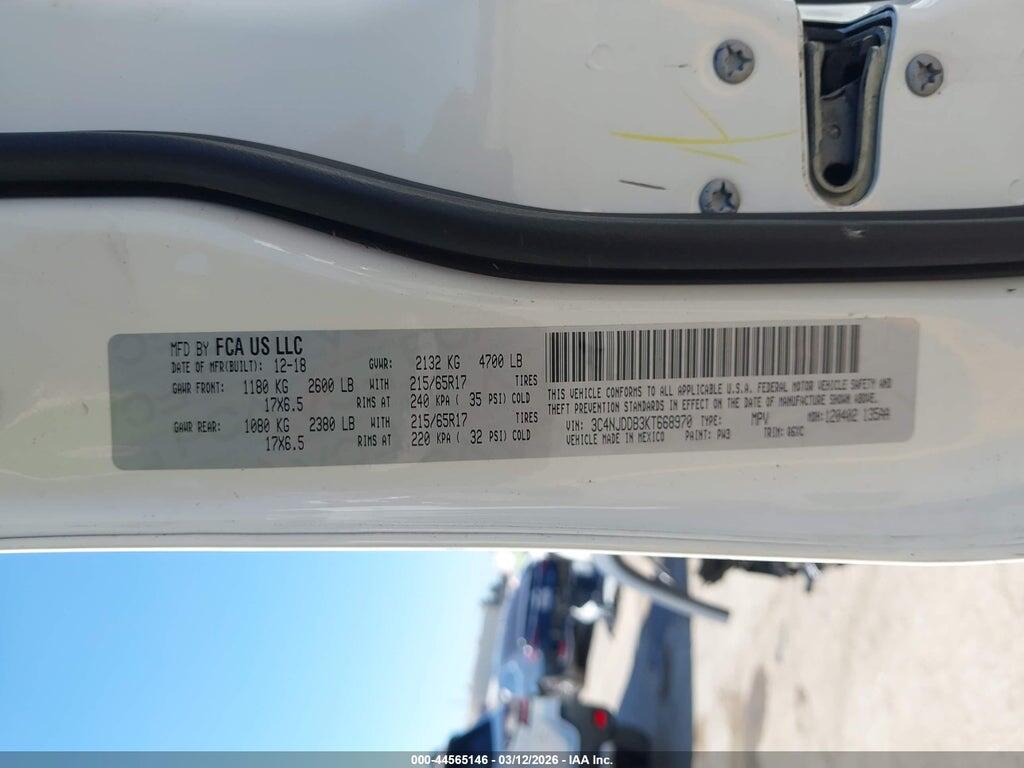 3C4NJDDB3KT668970 2019 JEEP COMPASS photo no. 9