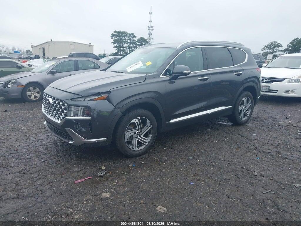 5NMS64AJ9NH407313 2022 HYUNDAI SANTA FE photo no. 2