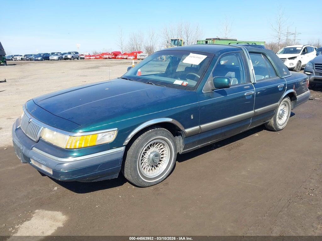2MELM75W6PX679046 1993 MERCURY GRAND MARQUIS photo no. 2