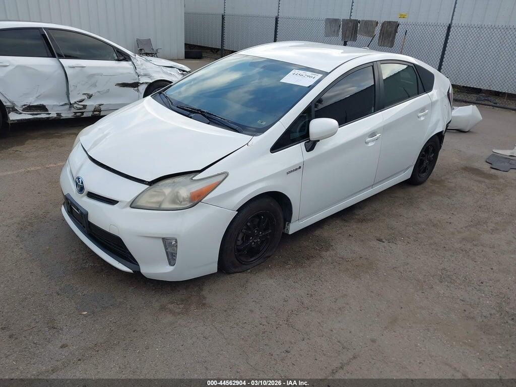 JTDKN3DUXC1545663 2012 TOYOTA PRIUS photo no. 2
