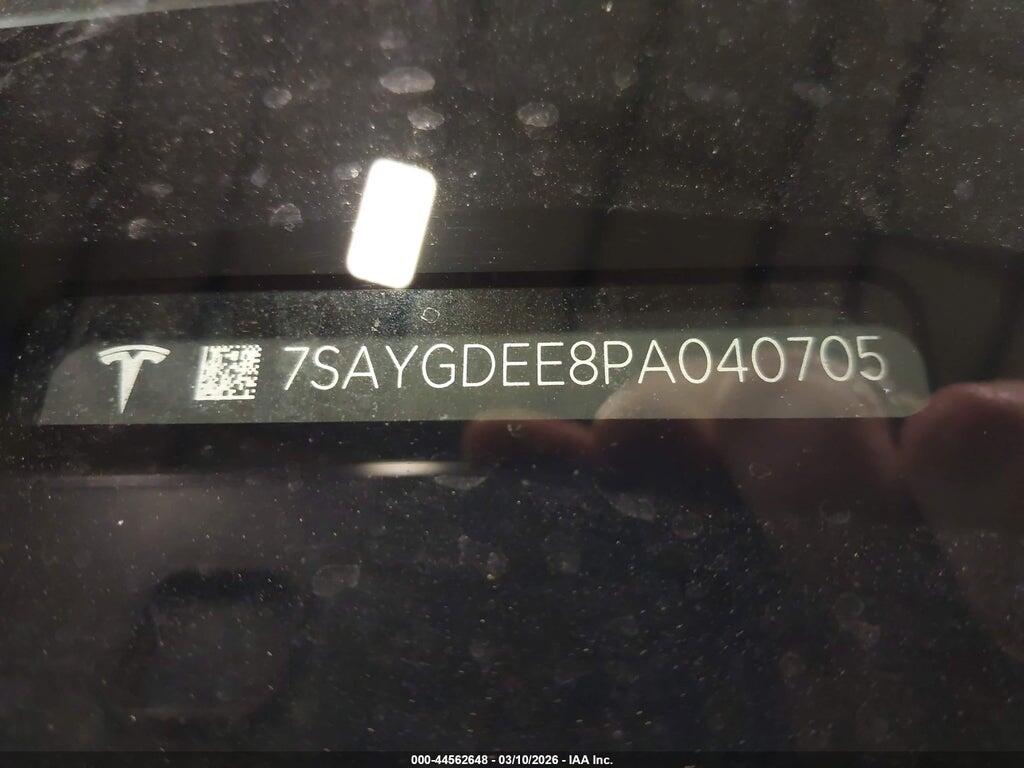 7SAYGDEE8PA040705 2023 TESLA MODEL Y photo no. 9