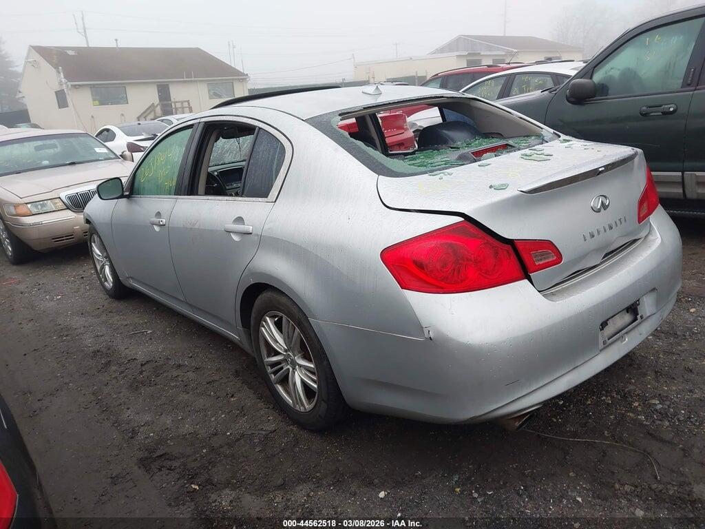 JN1DV6AP9CM812608 2012 INFINITI G25 photo no. 3