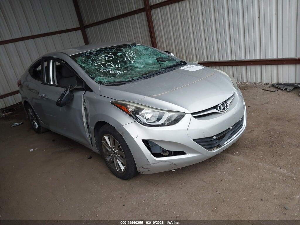 5NPDH4AE7GH662375 2016 HYUNDAI ELANTRA photo no. 1