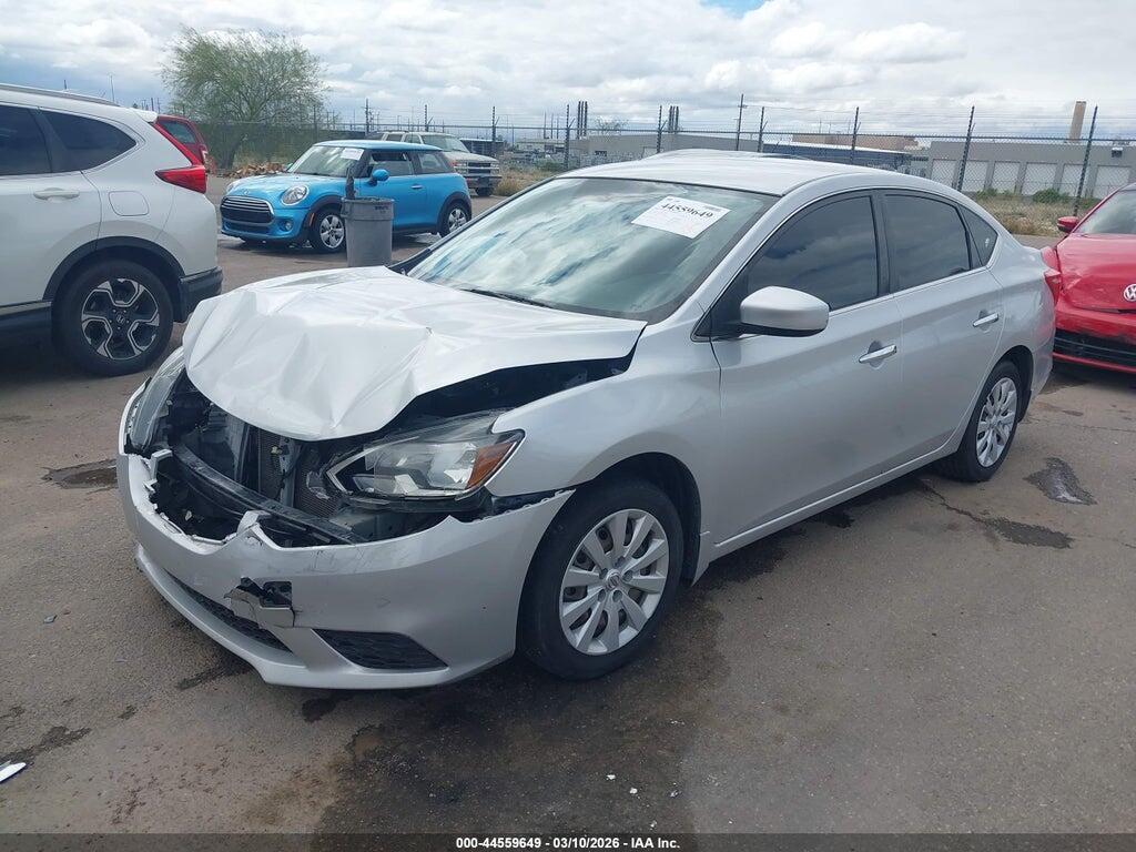 3N1AB7AP8HL638775 2017 NISSAN SENTRA photo no. 2