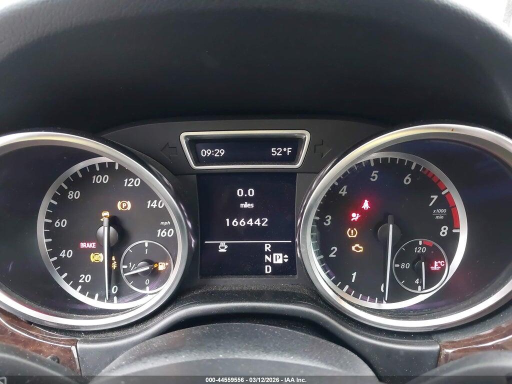 4JGDA5HB9CA017021 2012 MERCEDES-BENZ ML 350 photo no. 7
