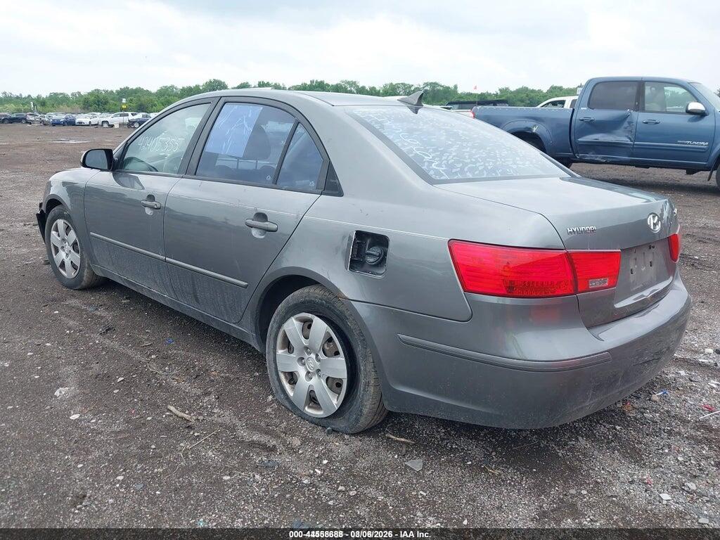 5NPET46C69H536621 2009 HYUNDAI SONATA photo no. 3