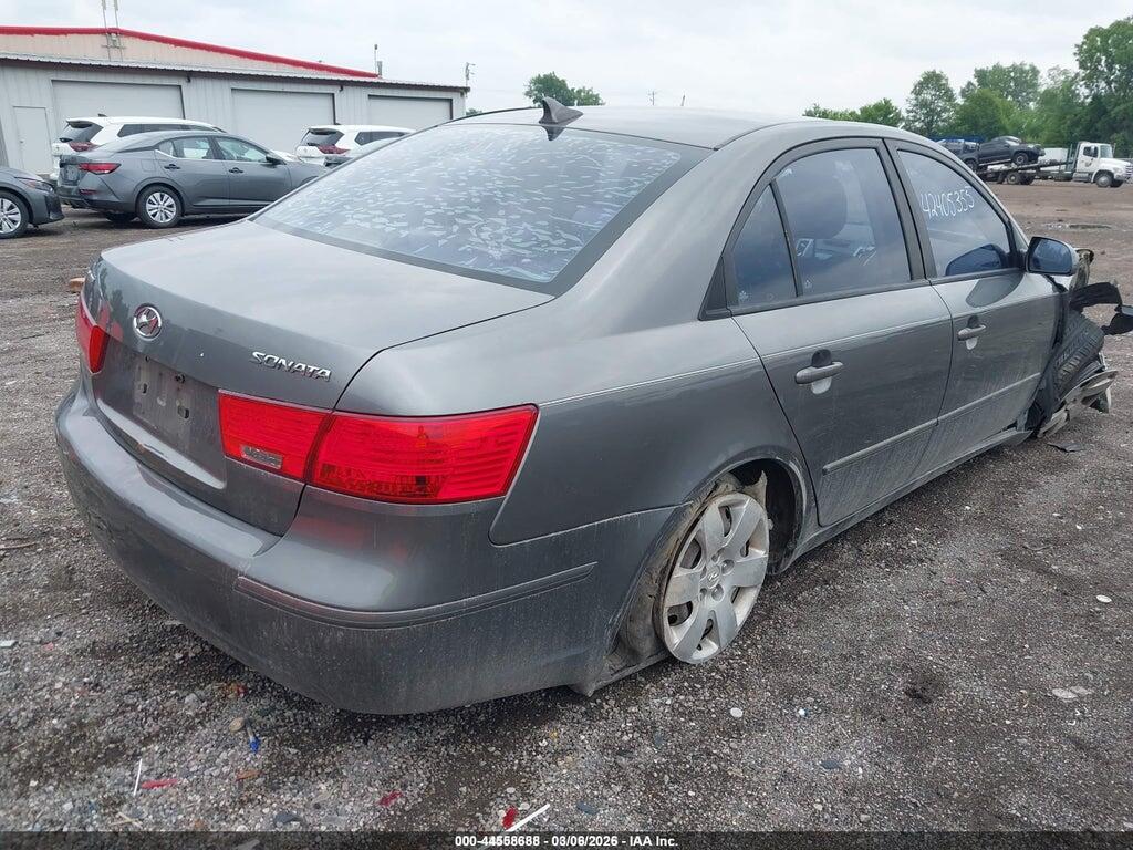 5NPET46C69H536621 2009 HYUNDAI SONATA photo no. 4