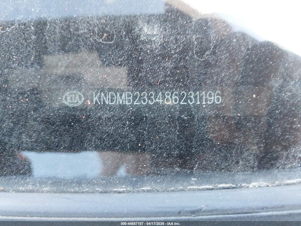 KNDMB233486231196 2008 KIA SEDONA photo no. 9
