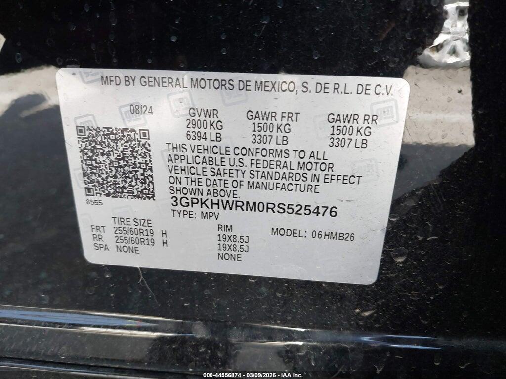 3GPKHWRM0RS525476 2024 HONDA PROLOGUE photo no. 9