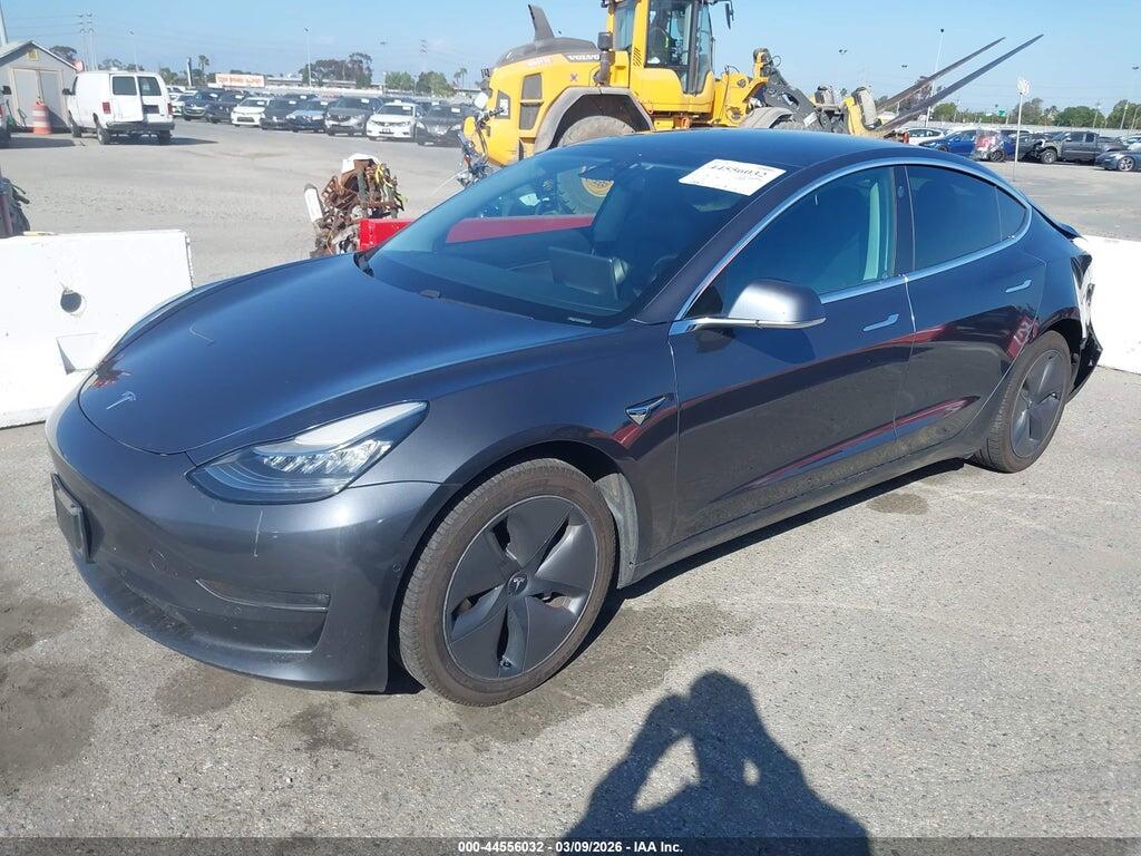 5YJ3E1EB1KF386432 2019 TESLA MODEL 3 photo no. 2