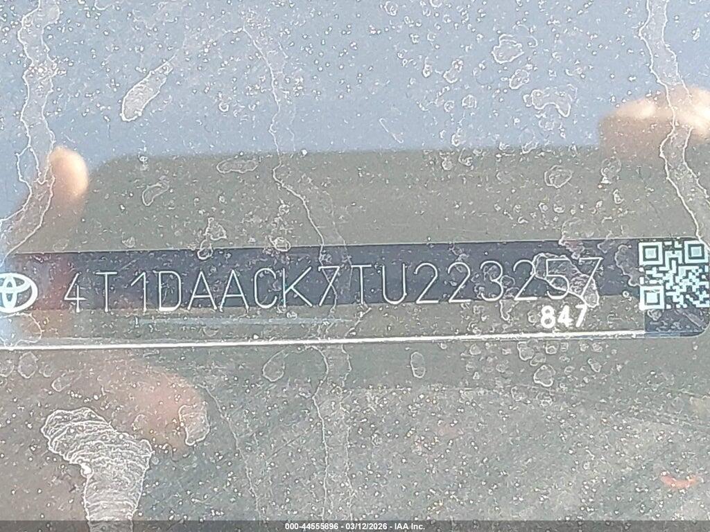 4T1DAACK7TU223257 2026 TOYOTA CAMRY photo no. 9