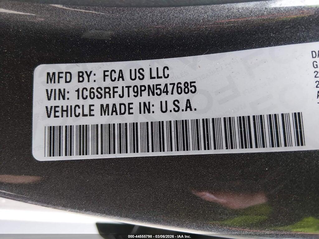 1C6SRFJT9PN547685 2023 RAM 1500 photo no. 9