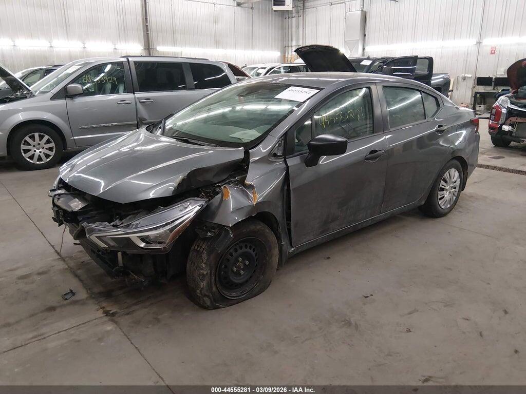 3N1CN8DV0NL862697 2022 NISSAN VERSA photo no. 2