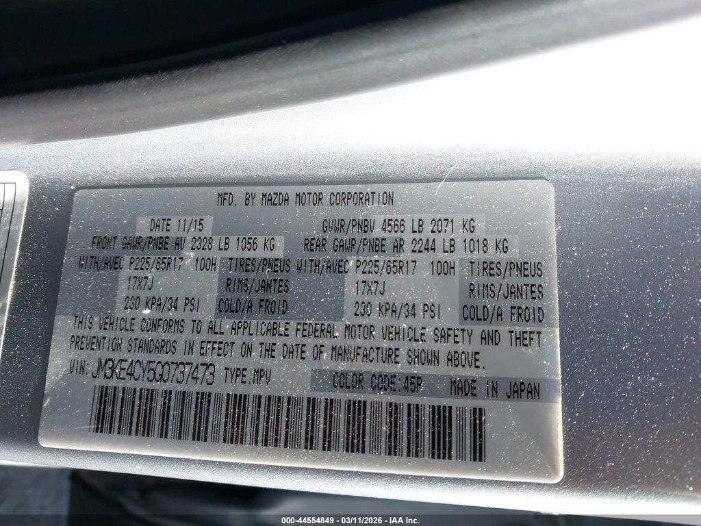 JM3KE4CY5G0737473 2016 MAZDA CX-5 photo no. 9