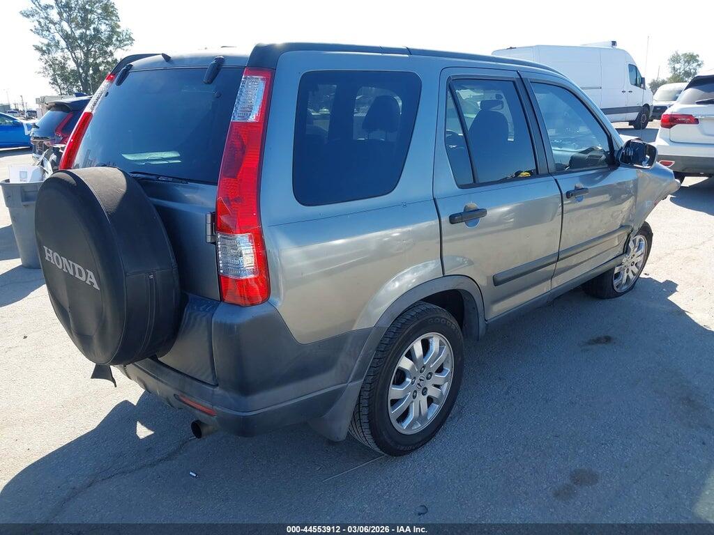 JHLRD68826C023895 2006 HONDA CR-V photo no. 4