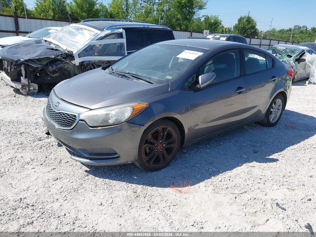 KNAFX4A69G5607766 2016 KIA FORTE photo no. 2