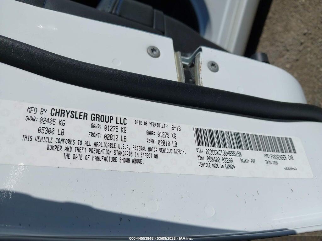 2C3CDXCT3DH696150 2013 DODGE CHARGER photo no. 9