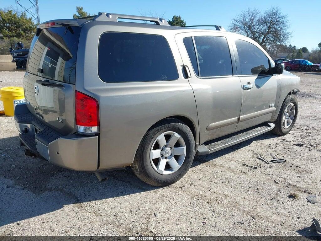 5N1AA08A66N735619 2006 NISSAN ARMADA photo no. 4