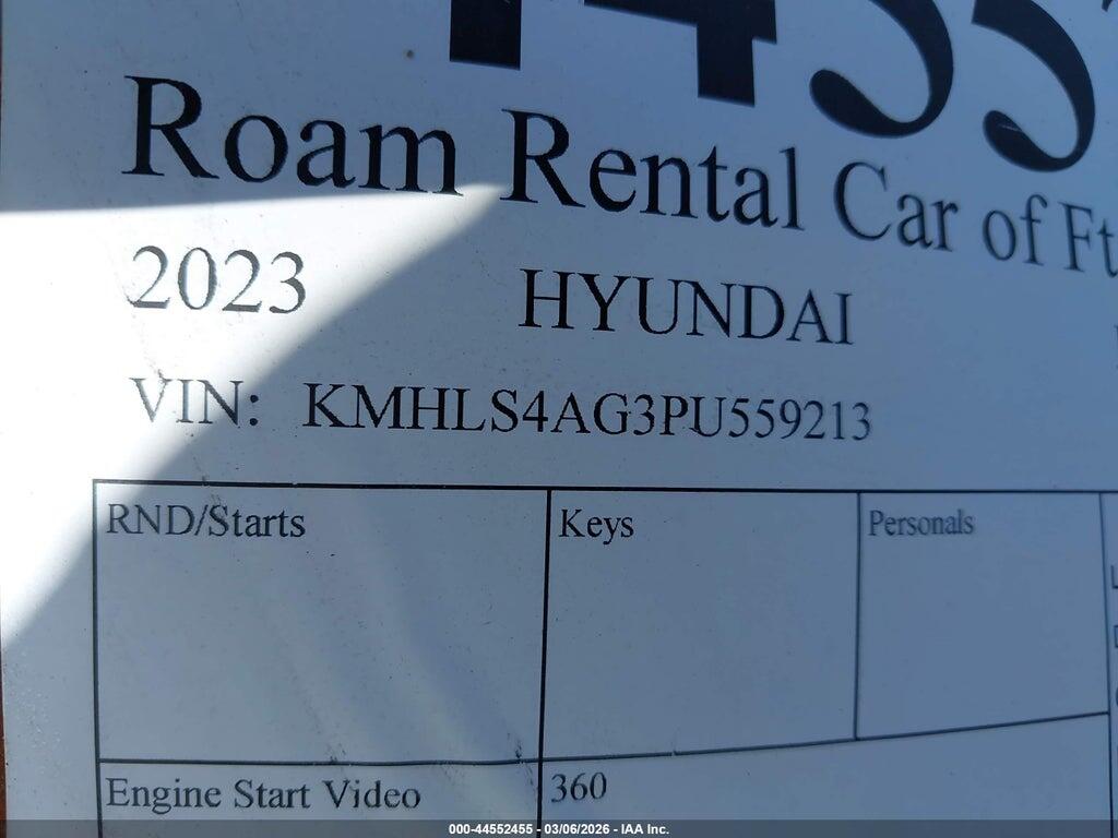KMHLS4AG3PU559213 2023 HYUNDAI ELANTRA photo no. 9