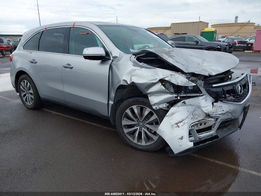 5FRYD3H4XFB003965 2015 ACURA MDX photo no. 1