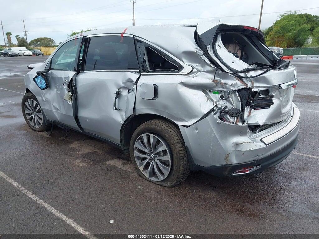 5FRYD3H4XFB003965 2015 ACURA MDX photo no. 3