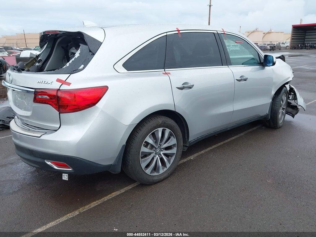5FRYD3H4XFB003965 2015 ACURA MDX photo no. 4