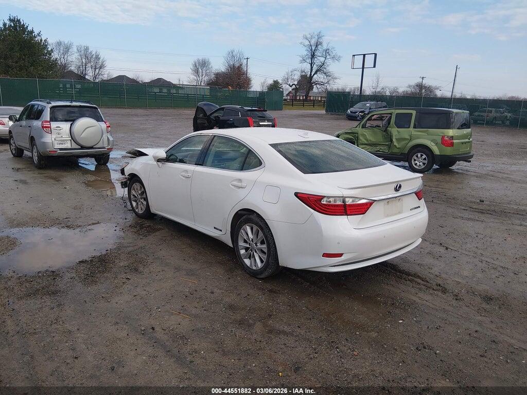 JTHBW1GG2E2044706 2014 LEXUS ES 300H photo no. 3