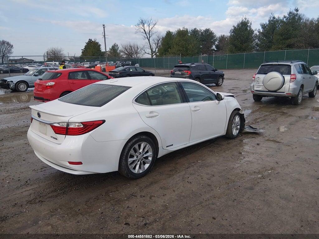 JTHBW1GG2E2044706 2014 LEXUS ES 300H photo no. 4