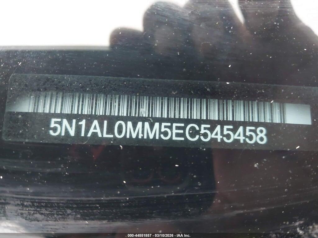 5N1AL0MM5EC545458 2014 INFINITI QX60 photo no. 9