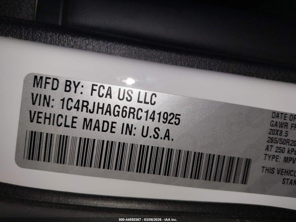 1C4RJHAG6RC141925 2024 JEEP GRAND CHEROKEE photo no. 9
