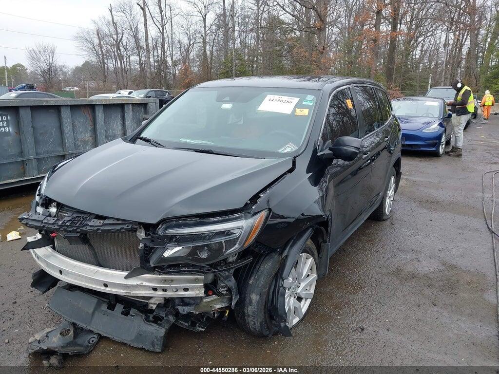 5FNYF6H19MB017677 2021 HONDA PILOT photo no. 2