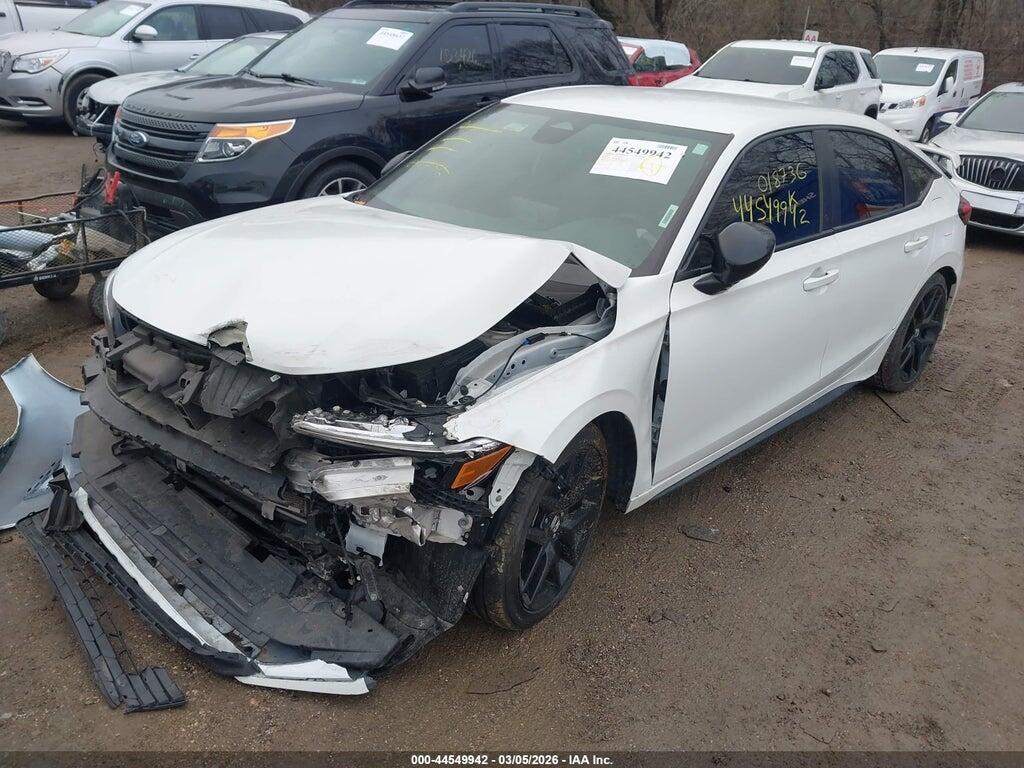 19XFL2H88NE018736 2022 HONDA CIVIC photo no. 2
