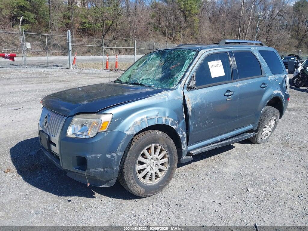 4M2CN9H76AKJ14671 2010 MERCURY MARINER photo no. 2