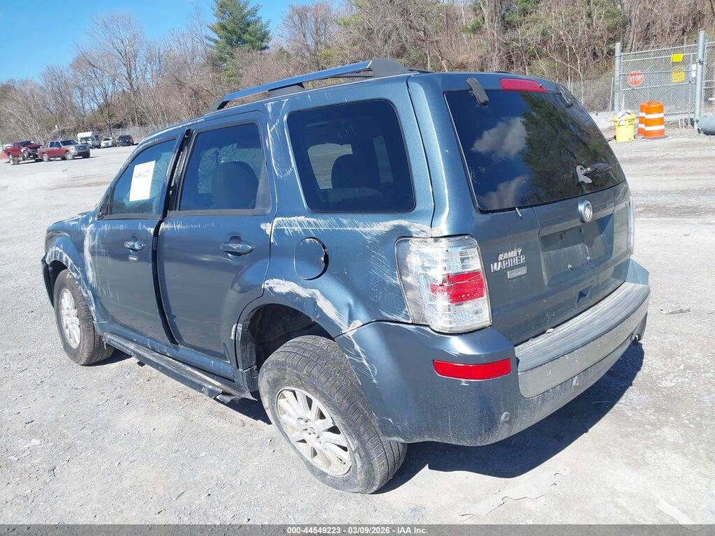 4M2CN9H76AKJ14671 2010 MERCURY MARINER photo no. 3