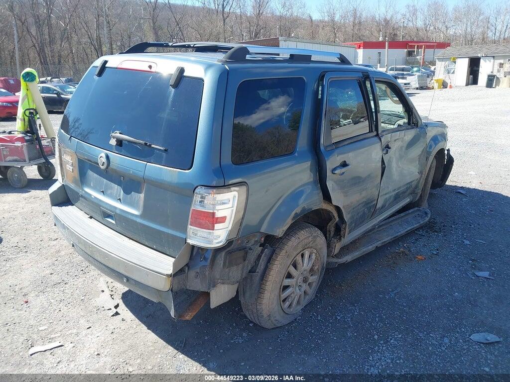 4M2CN9H76AKJ14671 2010 MERCURY MARINER photo no. 4