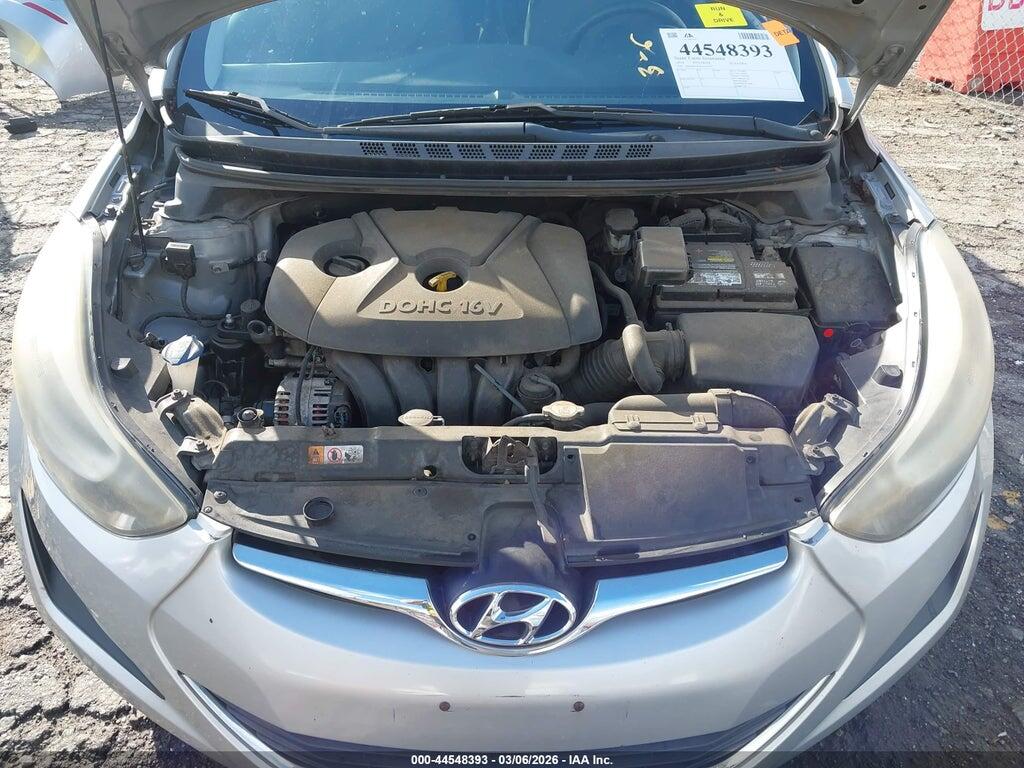 5NPDH4AEXEH516792 2014 HYUNDAI ELANTRA photo no. 10