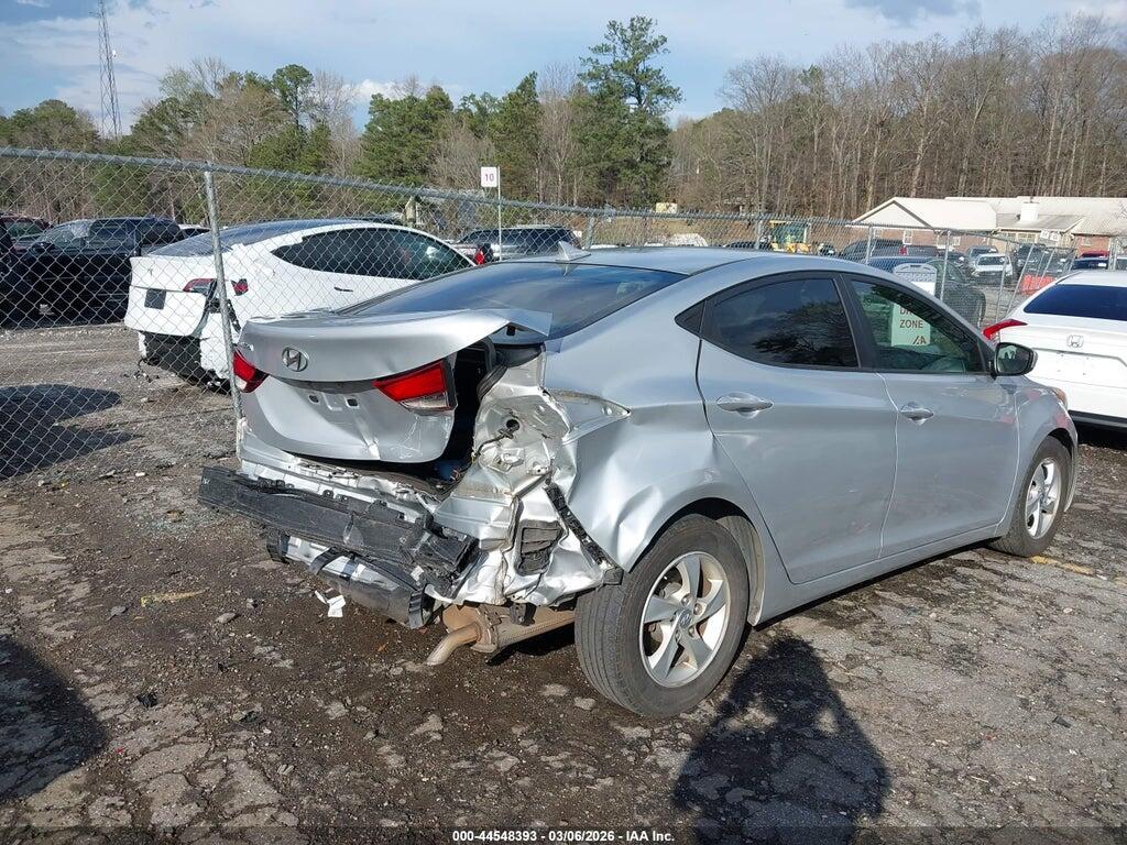 5NPDH4AEXEH516792 2014 HYUNDAI ELANTRA photo no. 6