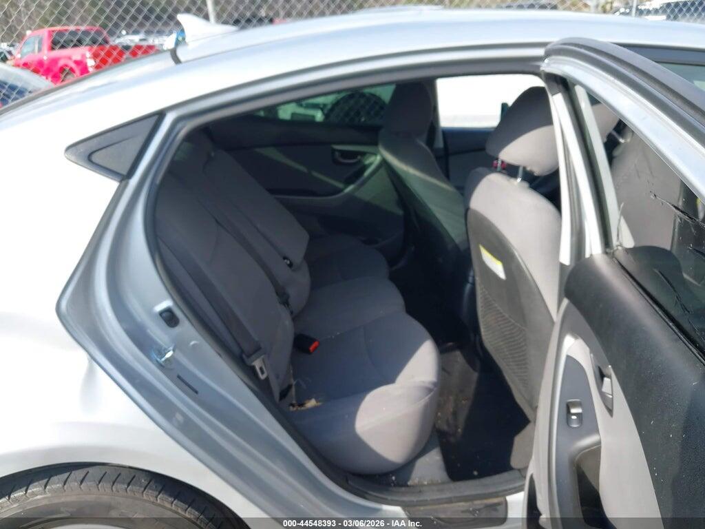 5NPDH4AEXEH516792 2014 HYUNDAI ELANTRA photo no. 8
