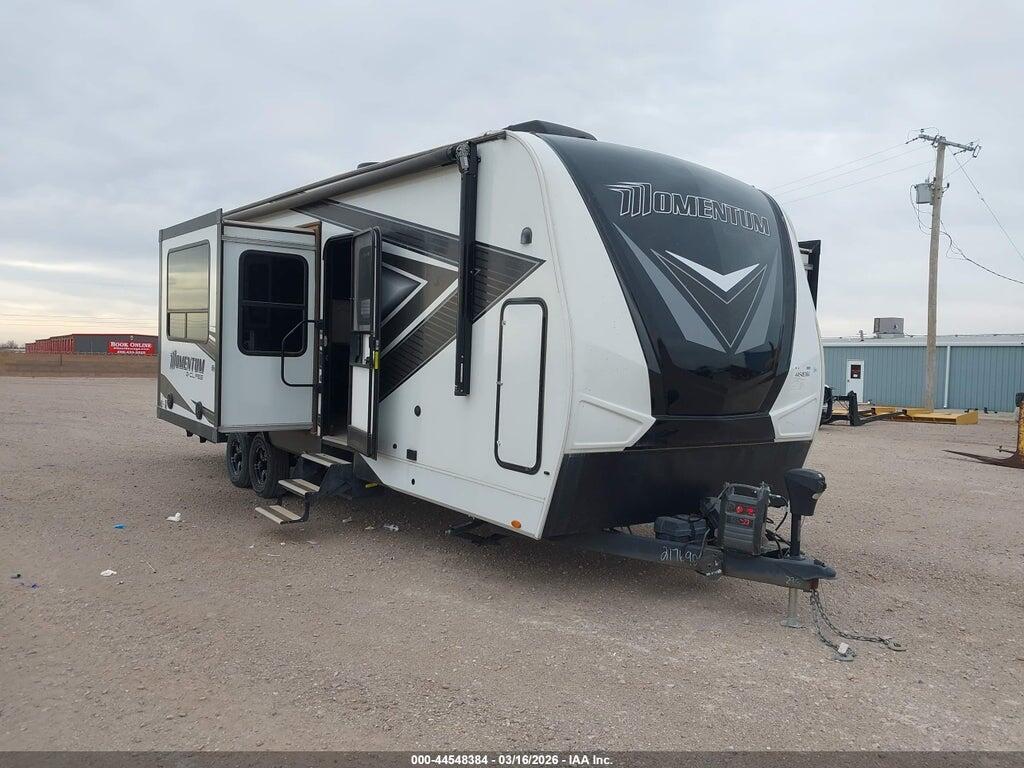573TM3424N1217690 2022 GRAND DESIGN MOMENTUM 34' BUMPER PULL TRAILER photo no. 1