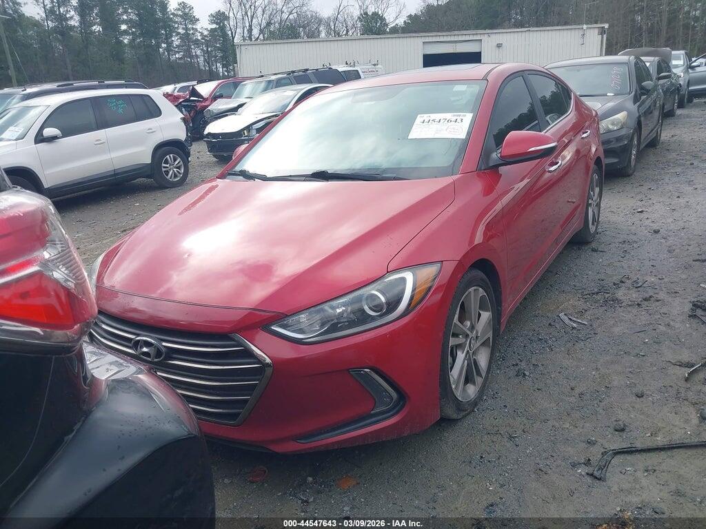 5NPD84LF5HH015836 2017 HYUNDAI ELANTRA photo no. 2