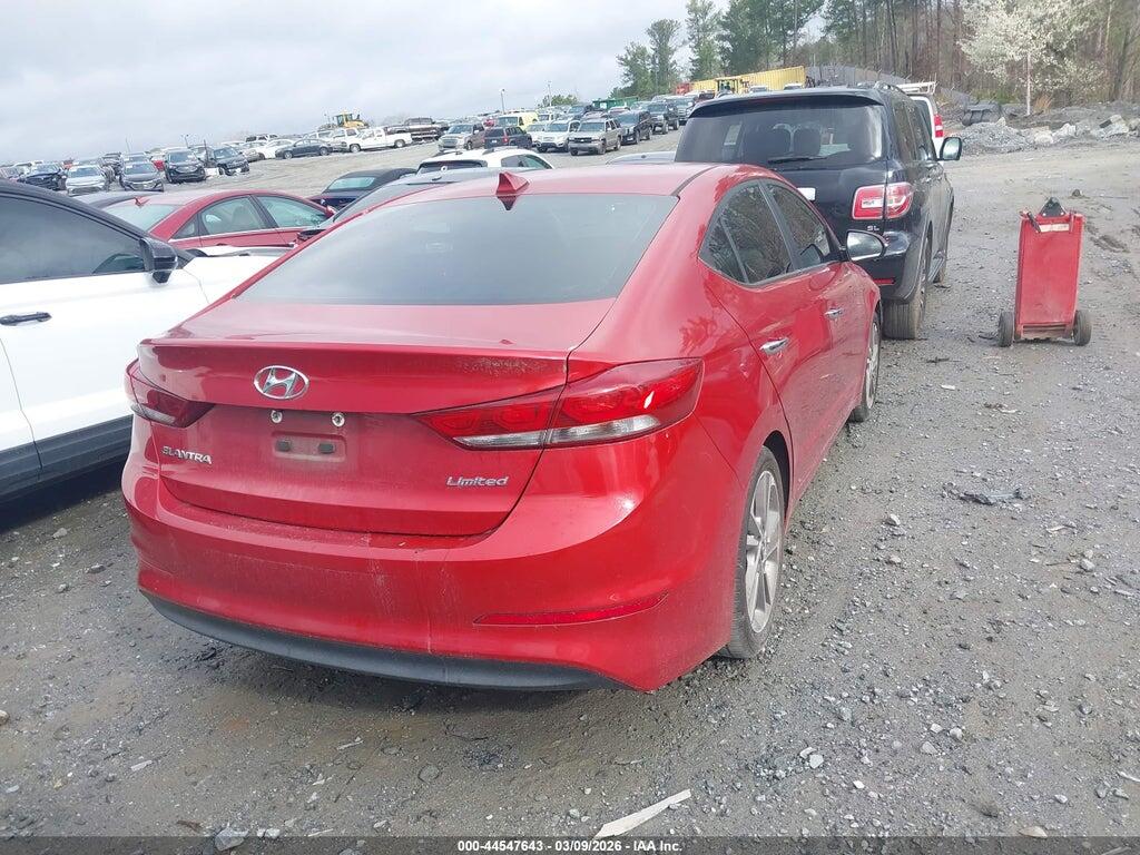 5NPD84LF5HH015836 2017 HYUNDAI ELANTRA photo no. 4