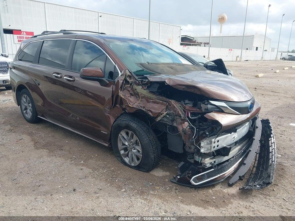 5TDYRKEC2MS064504 2021 TOYOTA SIENNA photo no. 1