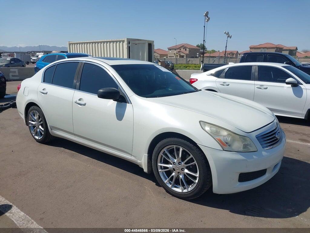 JNKBV61E78M225834 2008 INFINITI G35 photo no. 1